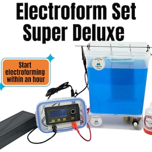 Electroform 1.5 liter Super Delux Kit 5A Power Supply & Magnetic Stirrer Bring Your Electroform kit up to the next level for Better Results