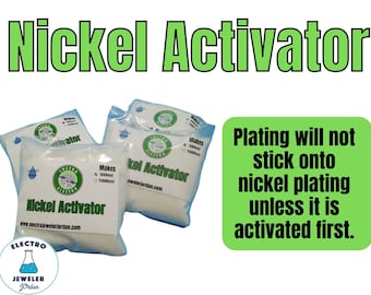 Soluzione di placcatura con attivatore di nichel MIX, spedizione asciutta. Placcatura in oro o argento su nichel. Spedizione economica, spedizione ovunque. Facile da usare, basta aggiungere acqua.
