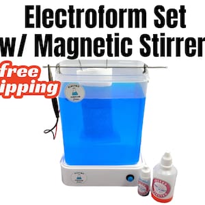 Electroform 1.5 liter Delux Kit with Magnetic Stirrer Bring Your Electroform kit up to the next level for Better Results