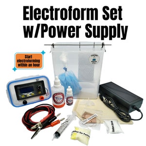 Electroform 1.5 liter POWER  Delux Kit w/ 5A Power Supply Bring Your Electroform kit up to the next level for Better Results