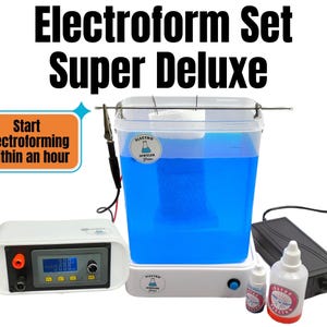 Electroform 1.5 liter Super Delux Kit 5A Power Supply & Magnetic Stirrer Bring Your Electroform kit up to the next level for Better Results