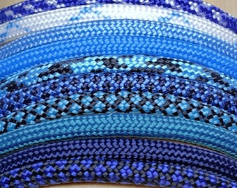 Blue Themed Paracord Bracelets | Adjustable Paracord Bracelet Pack | Assortment Of Blue Bracelets | Rope Bracelets | Friendship Bracelets