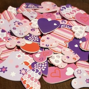 WILLBOND 18 Pieces Valentines Foam Heart Foam Craft Hearts and 300 Pieces  Self-Adhesive Heart Stickers Glitter Foam Stickers for Valentine's Day DIY