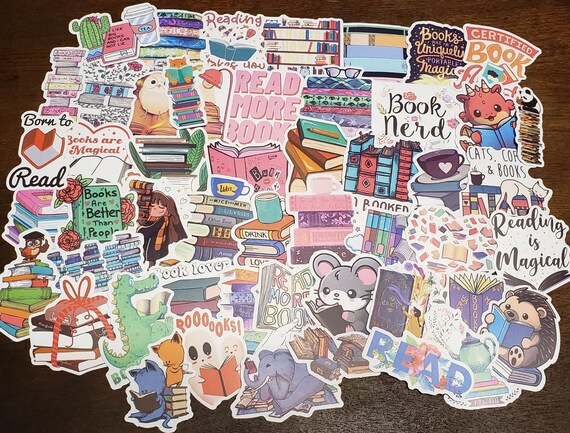 Book Club Cats Sticker