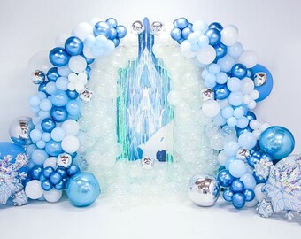 Baby Boy 1st birthday Bridal Shower Jumbo Pearl Blue Balloon with tail Pearl Light Blue 30 Balloon with Blue and White Balloon Tail Twirlz