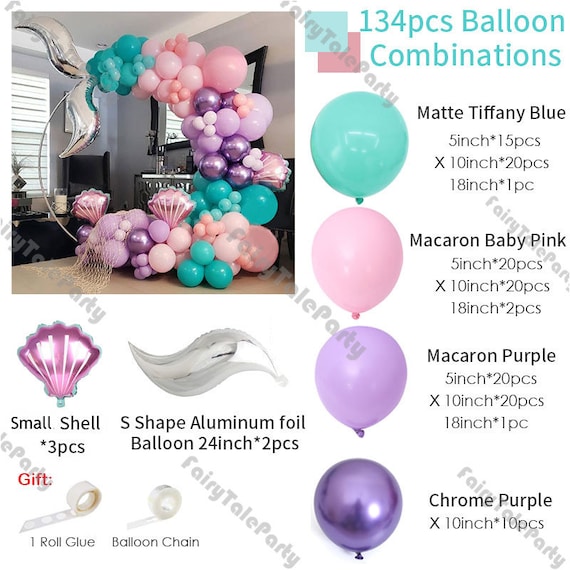 Pastel Little Mermaid Balloon Arch Kit Maca Purple Pink Shell Etsy 日本 Pastel Little Mermaid Balloon Arch Kit Maca Purple Pink Shell Etsy 日本