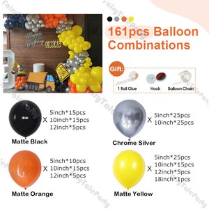 3D Excavator Digger Balloon - Huge 96x63cm Foil Balloon For Construction Themed Birthday Parties 5 thumbnail image