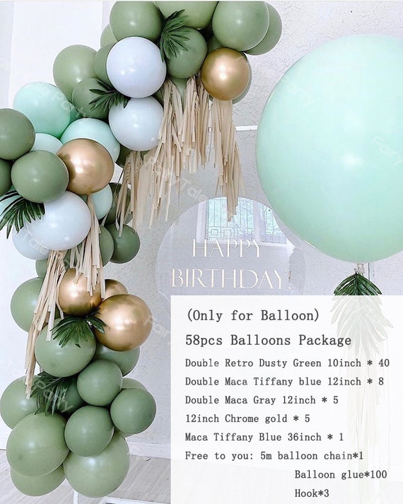 Buy Green Number 24 Balloons,40 Inch Birthday Number Balloon Party