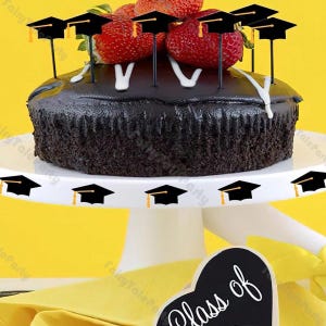 Graduation Cap Stickers | Graduation Season Party Decoration Stickers ...