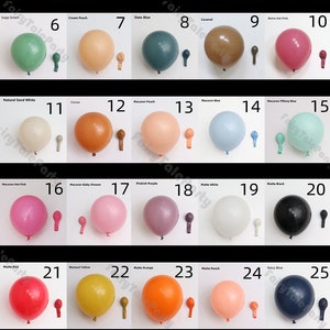 Kit ghirlanda di palloncini personalizzati da 4-16 piedi, palloncini opachi, arco di palloncini sospesi per baby shower, 1°, 2° compleanno, boho, festa, matrimonio, battesimo, decorazione