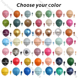 Ghirlanda di palloncini personalizzati da 4 a 16 piedi, arco di palloncini pastello fai da te, scegli il tuo colore, decorazioni per matrimonio, addio al nubilato, festa di compleanno, sposa, baby shower