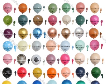 4-16 ft Benutzerdefinierte Ballons Girlande DIY Pastell Ballonbogen Wählen Sie Ihre Farbe Hochzeit Brautdusche Geburtstagsparty Braut Baby Shower Dekorationen