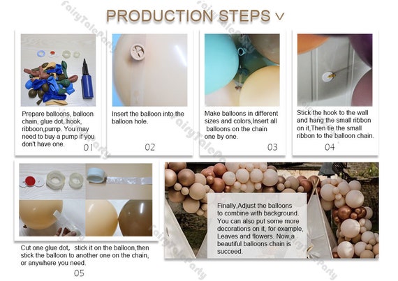 Kit Guirlande De Ballons Rose, Rouge, Orange - 116 Pièces Pour Arche De Ballons - Anniversaire, Mariage, Fête