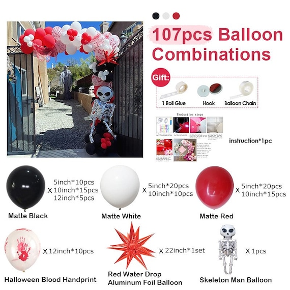 Décoration D'Halloween Efayante Ballon En Latex Noir Avec Empreinte De Main Ensanglantée Pour Décoration De Fête D'Halloween - Chine Décoration De Noël Et Décoration De Fête Prix