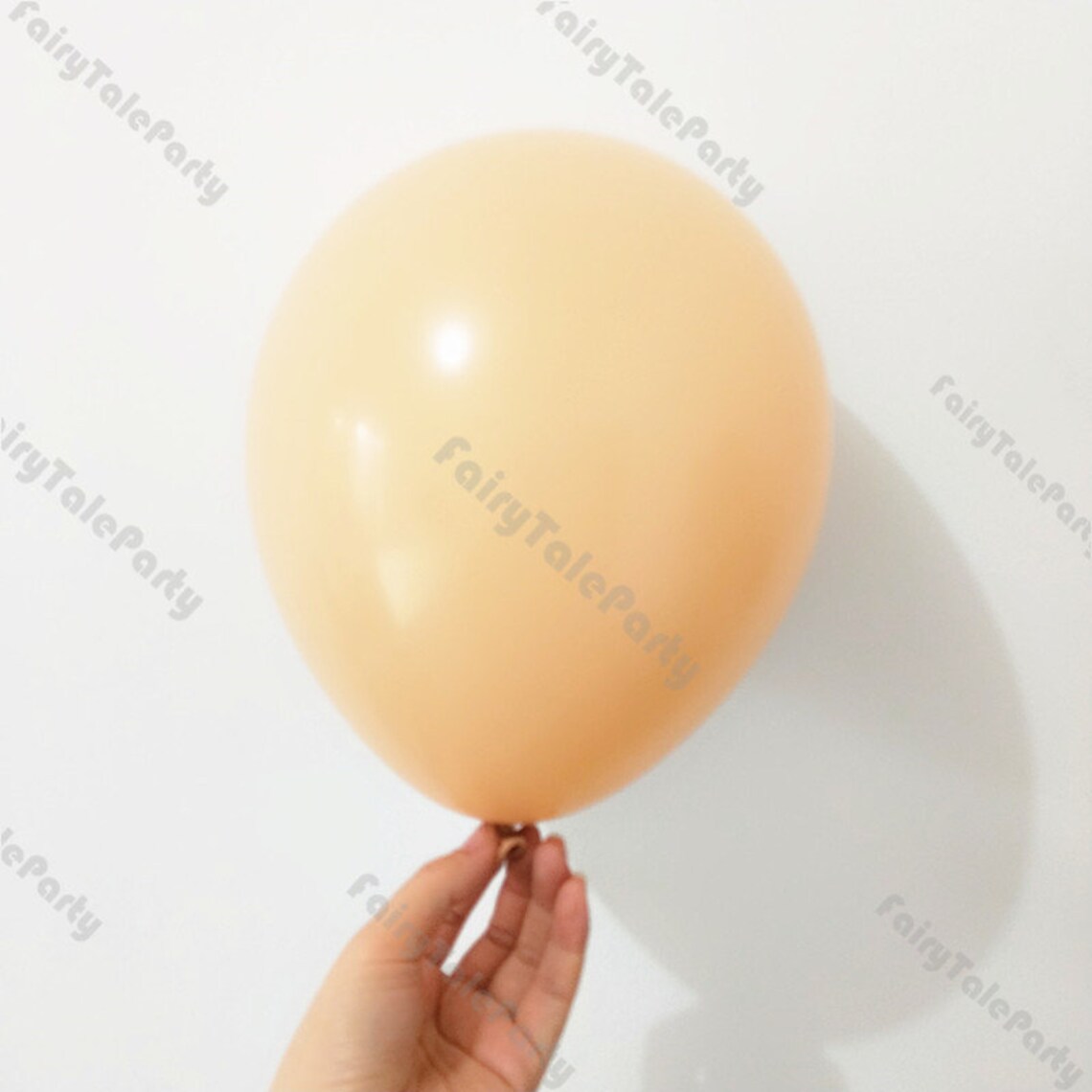 182pcs Double Apricot Balloons Garland Cream peach Balloon Etsy