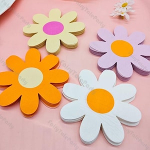 20 tovaglioli colorati con petali arancioni e rosa, usa e getta, per decorazioni per feste di compleanno e matrimonio.