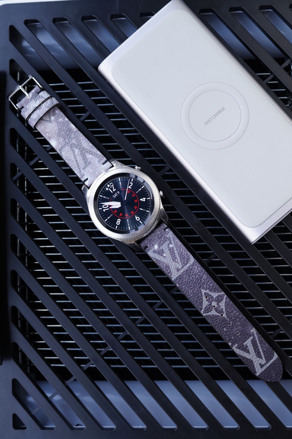 Handmade Leather Watch Band For Galaxy Watch 3 41mm 45mm Etsy