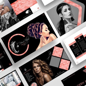 Beauty Salon PowerPoint Presentation | Modern PowerPoint Presentation | Customizable Presentation | Business Presentation