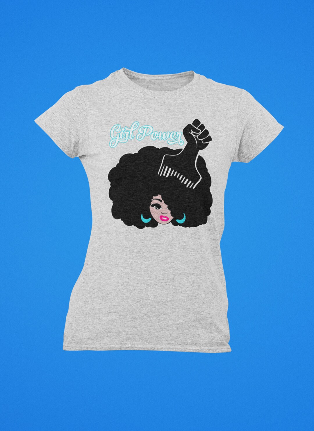 Girl Power / Shortsleeve Women's Tshirt sizes S 3XL Etsy UK