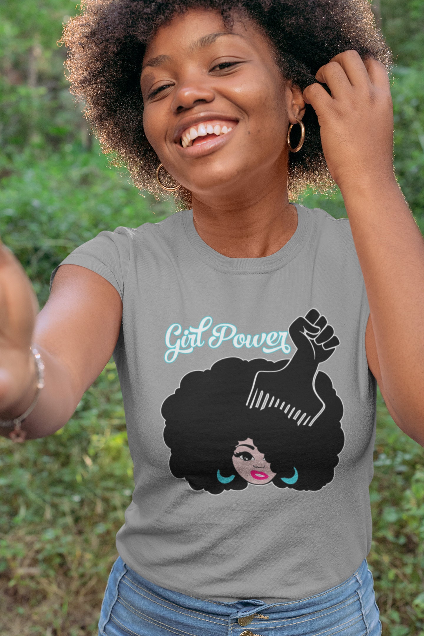 Girl Power / Shortsleeve Women's Tshirt sizes S 3XL Etsy UK