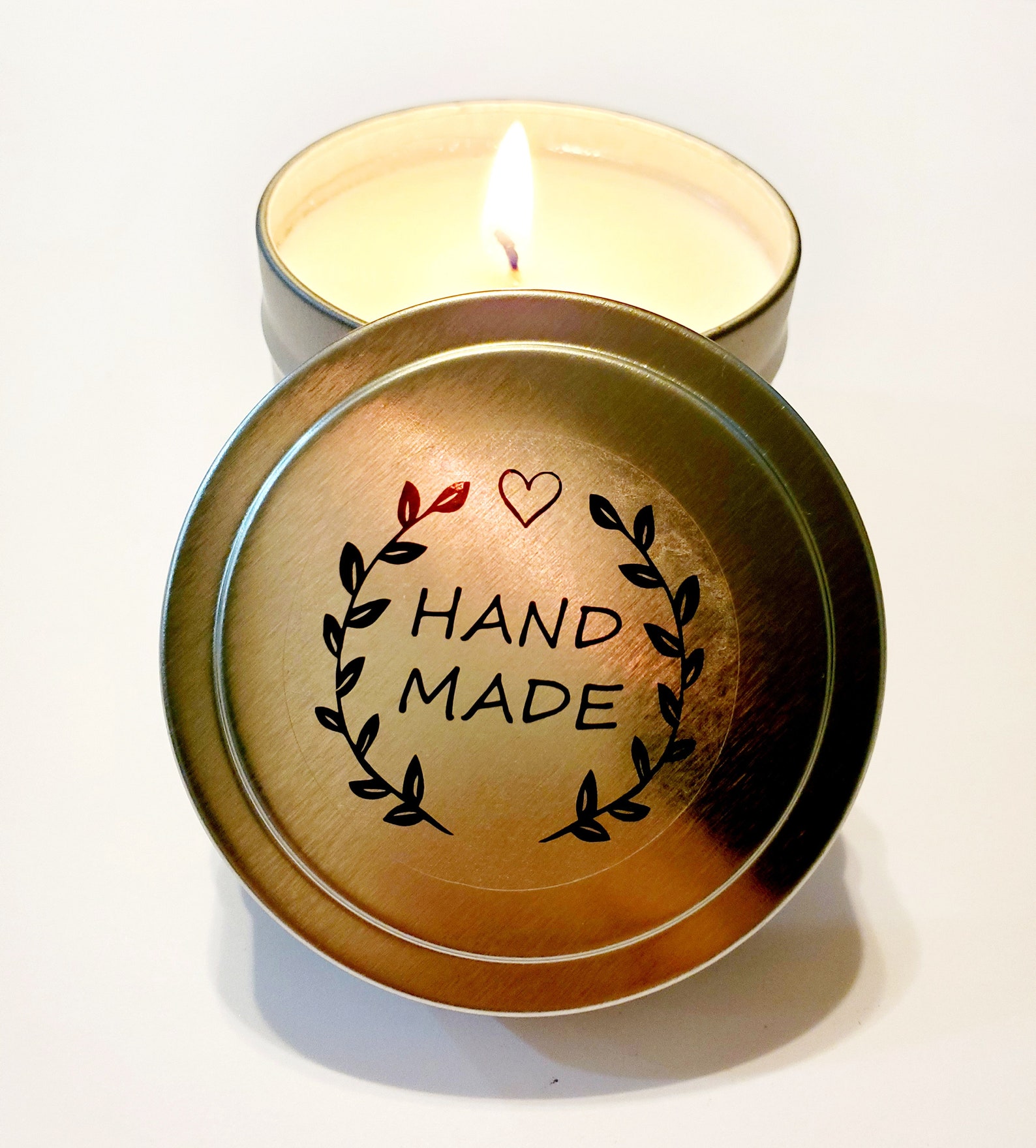 DIY Candle REFILL Only Kit 4oz 8oz 16oz Wood Dough Bowl Etsy