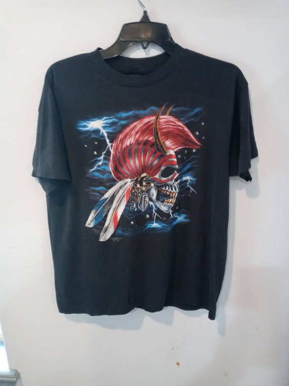 Vintage 1990 3d emblem t shirt