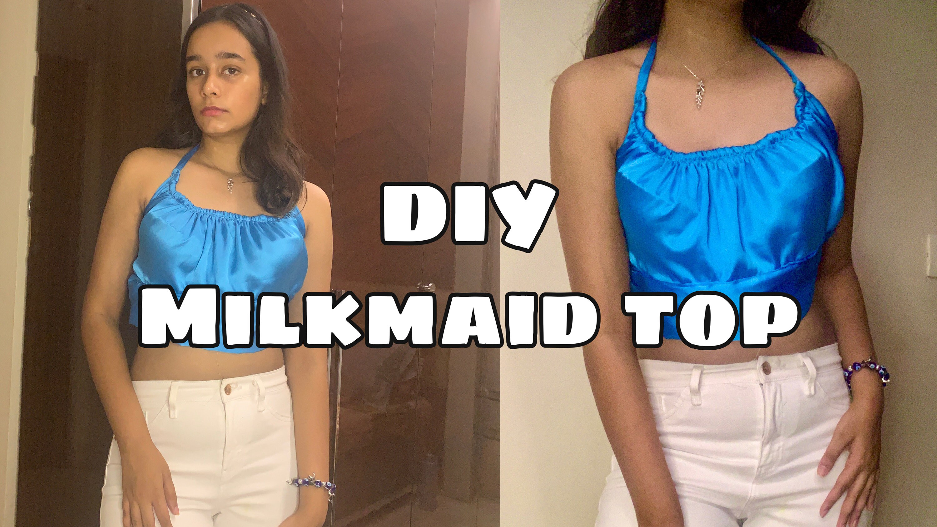 Milkmaid Top Sewing Pattern Making With Full Youtube Tutorial Etsy