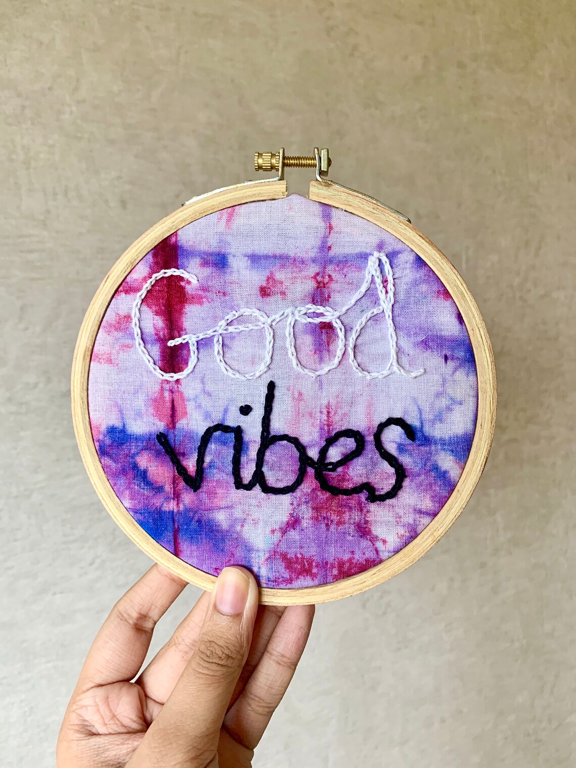 Good Vibes Embroidery