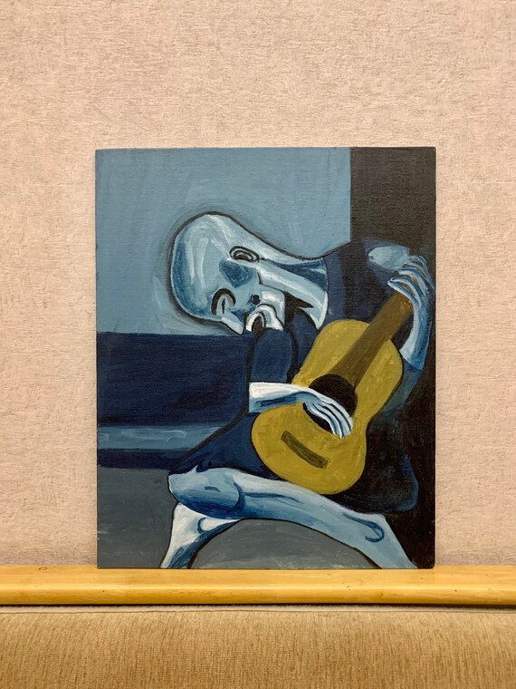 Pablo picasso the old guitarist deals