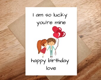 Carte De Joyeux Anniversaire Etsy