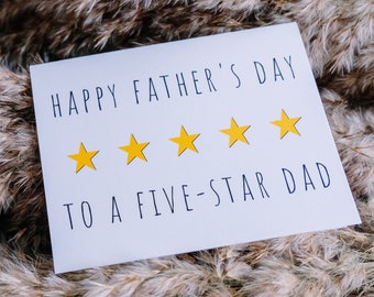 Fathers Day Card  // Happy Fathers Day // Dad Gift // Dad Card // Gift for Dad // New Dad Card //