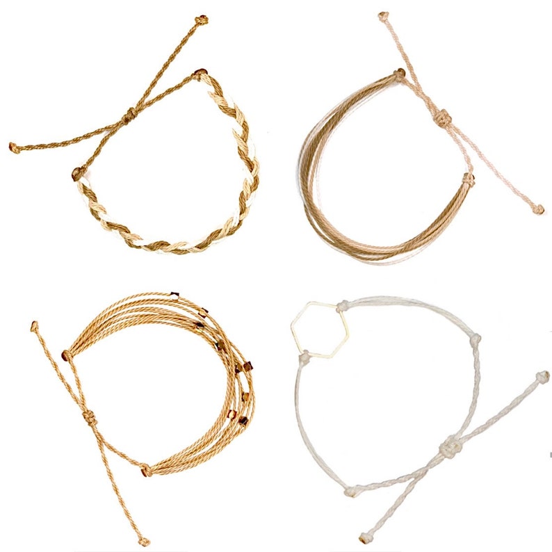 Pura Vida Inspired Bracelets Gold Pura VIda Bracelet Set | Etsy