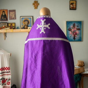 Fully Embroidered Orthodox Church Priest Vestments Russian Style