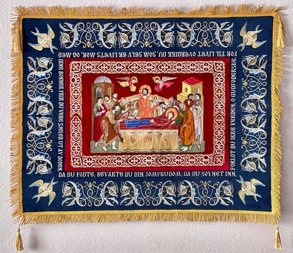 Iglesia Ortodoxa Totalmente bordada epitaphios de Theotokos - Etsy México Iglesia Ortodoxa Totalmente bordada epitaphios de Theotokos - Etsy México