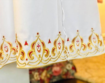 Sacerdote ortodoxo obispo podriznik stikharion completamente bordado