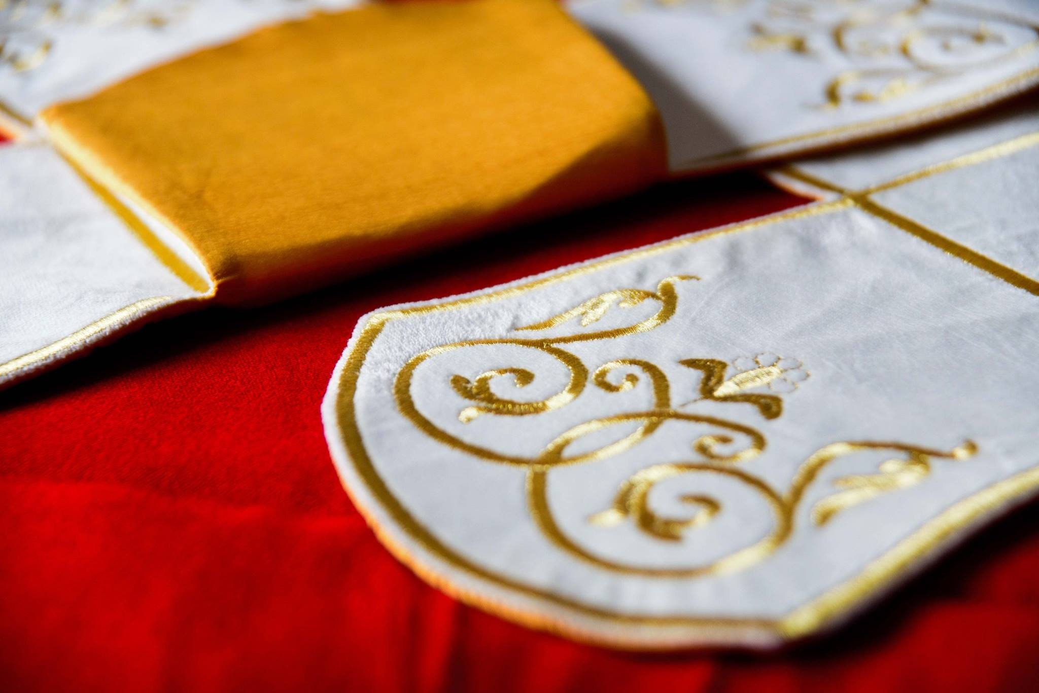 Chalice Covers Set Fringe. Fully Embroidered. White With the Etsy UK