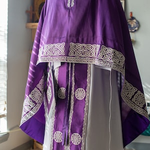 Fully Embroidered Orthodox Church Priest Vestments greek Style