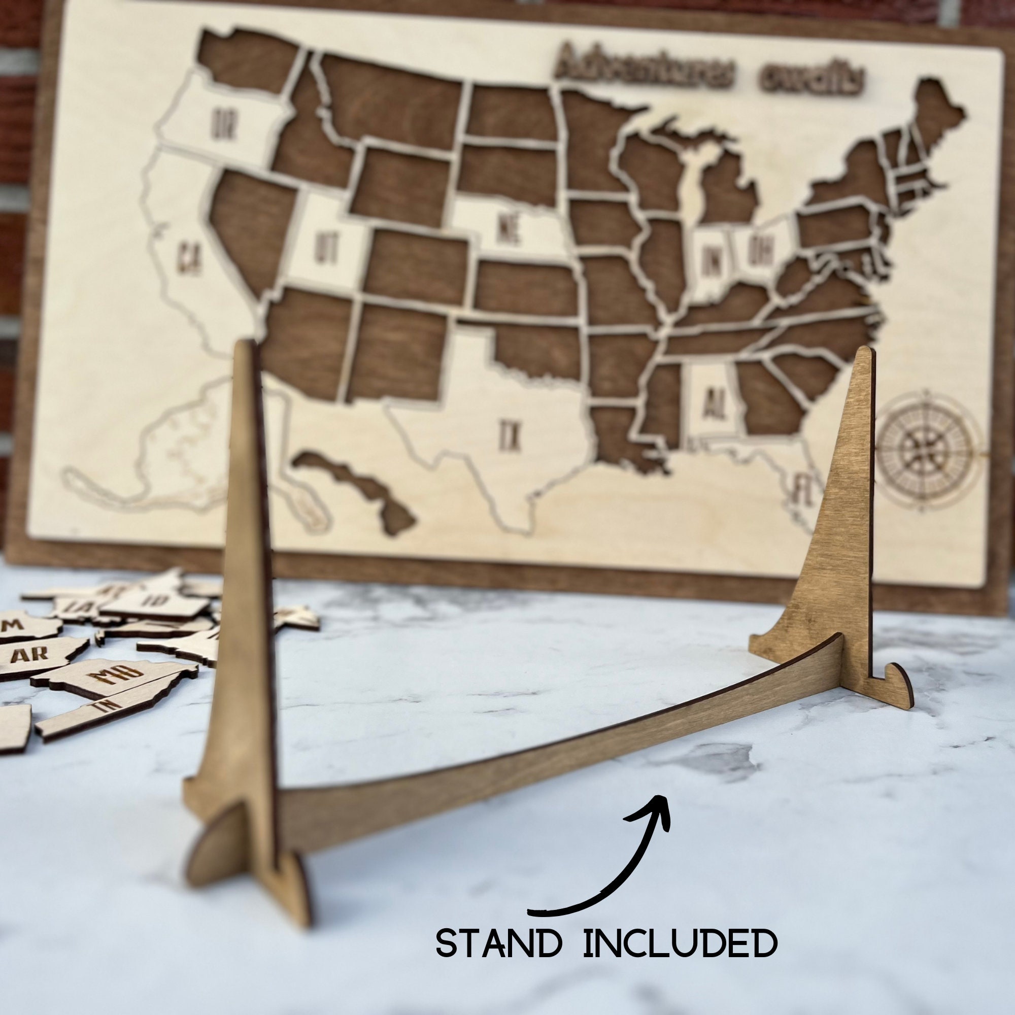 Travel Map U S Map Puzzle Personalized - Il Fullxfull.5749407530 8ju2 