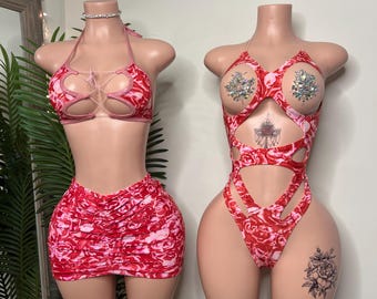 Ropa de baile exótica, trajes de stripper, atuendos rave, moda de festival