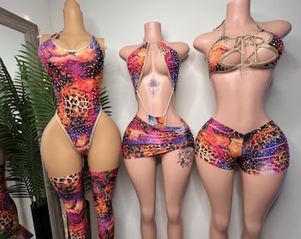Ropa de baile exótica, trajes de stripper, ropa de stripper, rave, festival