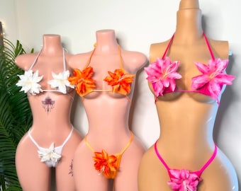 Conjunto para fiestas rave, ropa para festivales, ropa de baile exótica, conjunto para vacaciones, bikini de playa