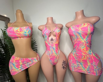 Ropa de baile exótica, trajes de stripper, ropa de stripper, rave, festival