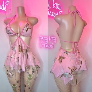 Fairy Outfit, Fairycore, Rave Outfit, Festival Clothing,