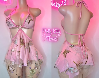 Fairy Outfit, Fairycore, Rave Outfit, Festival Clothing,