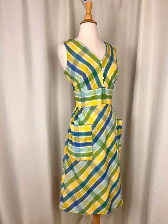1960s Chevron Print Dress, 1960s Plaid Dress, 1960s Lee Stevens of Miami  Dress, 1960s Dress Medium, 60s Green Dress, 60s Blue Dress, 60s - Etsy  Ireland