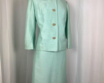 Jurkset jaren 60, Rona-jurk jaren 60, vintage jurk jaren 60, werkjurk jaren 1950, pastelkleurige jurk jaren 1960, Jackie Kennedy-jurk jaren 1960, Jackie O-jurk