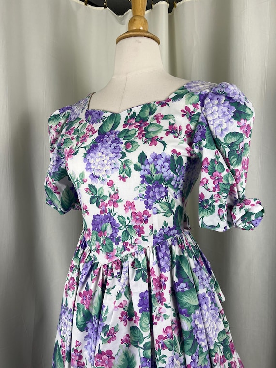 1980s Floral Dress, 1980s Day Dress, 1980s Pink Dress, 1980s Summer Dress, 1980s Spring Dress, 80s Dress, 80s Pink Dress, 1980s Cute Dress