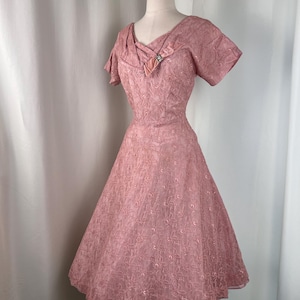50s skater dress FchengtaiS Kids Girls 50s Polka Dot Vintage Dresses Short Sleeve Swing Party Rockabilly Dress Retro Wedding Casual Skater Dress, Girl's, Size: 5-6