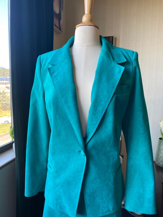 1970s Lilli Ann Suede Suit - image 3