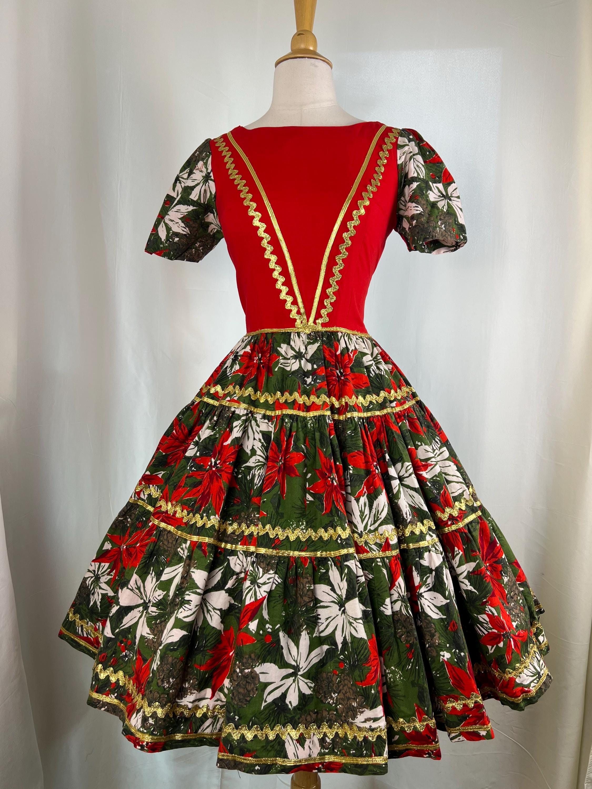 1950s Christmas Dress A Vera Ellen White Christmas Costume – Butterick 6285 Edelweiss Patterns